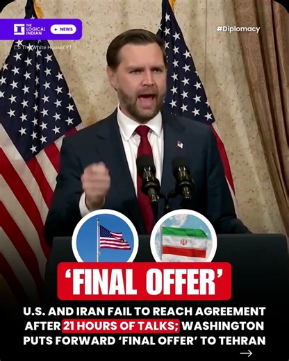 U.S. and Iran Fail to Reach Agreement After 21 Hours of Talks; USA Puts Forward ‘Final Offer’