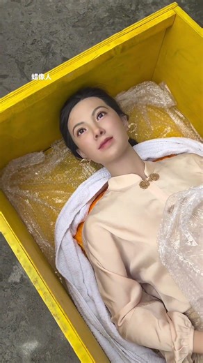 These wax figures are beautiful. #MayiWaxFigure #Professional #WaxFigure #Factory shooting