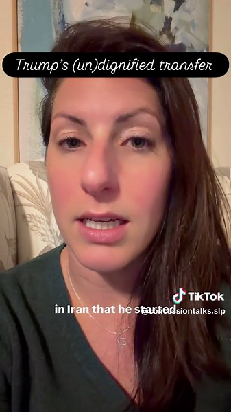 Was Trump wearing his hat during the dignified transfer dementia related? #slp #fyp #trump #politics #health