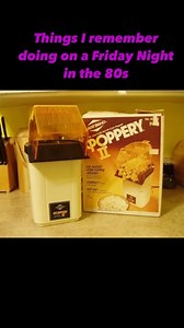 In the 80s there was so many things to do to kick off the weekend. As a kid I remember going to the store with my mom. Then we’d get home and make popcorn and watch the Dukes of Hazzard. As a teenager I may go hang out at Pizza Hut with my buddies then go hit the Arcades. How did you kick off your weekend? #fridaynight #weekends #goodtimes #teenage #80skid #1980s #memories #popcorn | Back To The 1980z