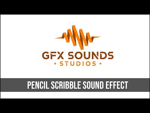 Pencil Scribble Sound Effect