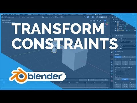 Transform Constraints - Blender 2.80 Fundamentals