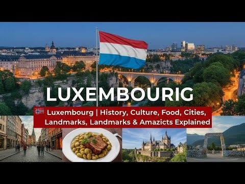 🇱🇺 Luxembourg | History, Culture, Food, Cities, Landmarks & Amazing Facts