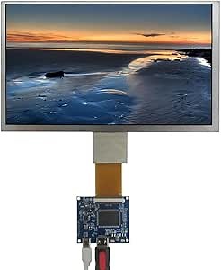 Generic 9 inch 1024 * 600 Universal Portable DIY High Brightness LCD Display Screen Mini-HDMI Driver Control Board Monitor, black, 9CGQ-852