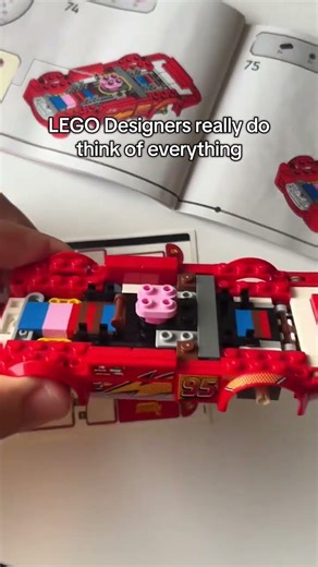 Anatomically Correct LEGO Lighting McQueen🧠🚗