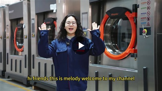 Kingstar 100KG Washer Program Copy Operation Demo | Melody Xie