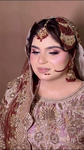 Bridal Soft Glam Makeup Tutorial 👰✨ Full Coverage Base + Smokey Eyes | Step by Step #makeuptutorial