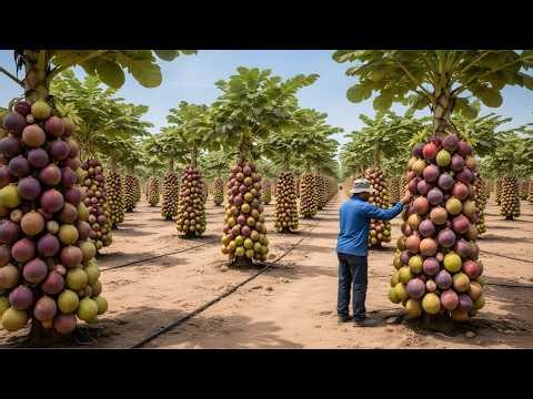 Unbelievable! How Desert-Grown American Figs Are Processed Inside a Factory (Full Process)