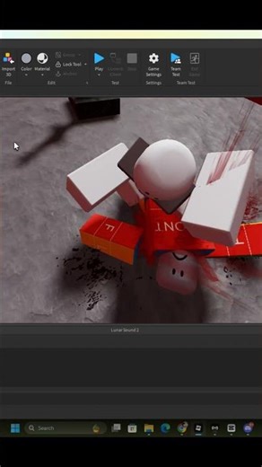 Beatdown *made by me *#roblox #blenderanimation