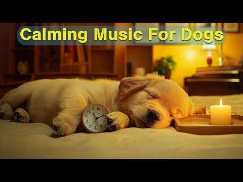 12 HOURS of Dog Calming Music 🐶 Relaxation Music for Dogs🎵 Soothing Dog Music for Separation Anxiety