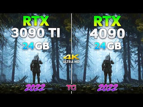 RTX 4090 vs RTX 3090 Ti - Test in new games 2025