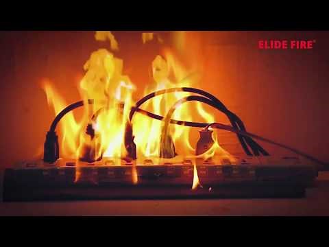 The fire was caused by a short circuit.