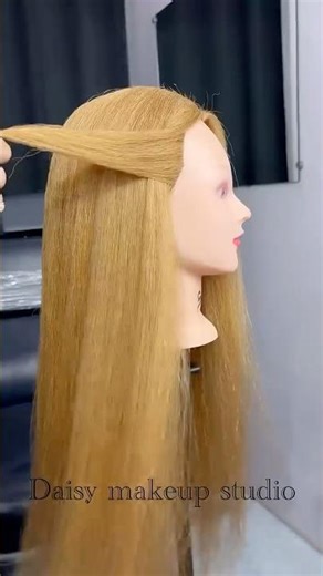 “Waterfall Magic ✨ Easy Foux Waterfall Braid Tutorial” #youtubeshorts #hairstyle #shorts #longhair