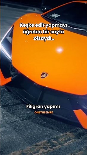 Nasıl Filigran Yapılır / Şeffaf Filigran Yapımı / Watermark Tutorial #edit #tutorial #keşfet #araba