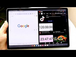 How To Split Screen Multitask On Samsung Galaxy Tab S10!
