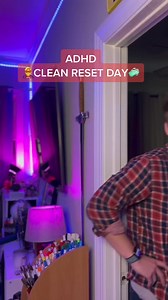 491K views · 10K reactions | ADHD Clean Reset Day #mentalhealth #adhd #adhdlife #adhdbrain #adhdawareness | Conner Dewolfe | Facebook