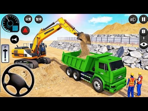 لعبة بناء منزل العاب البناء والنقل الثقيلة العاب سيارات العاب اندرويد #4 Android Gameplay
