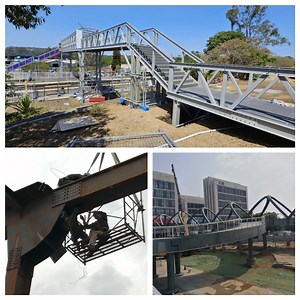 [Hot Item] Long Span Steel Arch Bridge Construction Solution/Bolted Steel Bridge Connection Kit System/Easy to Install