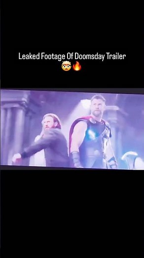 Avengers Doomsday Leaked Trailer from comic Con 2026 | Dr Doom vs Thor and captain america #avenger