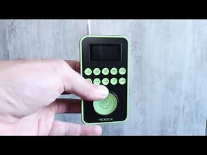 HexBox - Spirit Box / Ghost Box Radio - Reverb, Bluetooth, Ghost Hunting Equipment, Paranormal, ITC