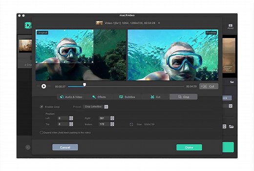 How to edit videos using macx video converter pro