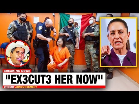 SHEINBAUM Finishes Mexican Narco Mayor For Brutal CARTEL EXECUTIONS | Payback for MANZO?