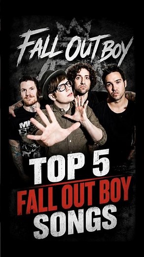 Best 5 Fall Out Boy Songs #falloutboy #top5