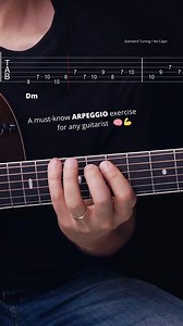 569K views · 6.8K reactions | One of the best arpeggio exercises you can practice! 易 | Tabs (image post), slow demonstration, and multi-angle video (strumming + fretting hand) available for my subscribers! | Level Up Guitar Tabs | Facebook