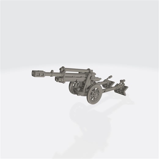 3D Printed WWII German Mountain Howitzer Model Kit – Unpainted Miniature - Etsy
