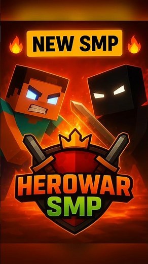 🔥 "HEROWAR SMP | New Minecraft Survival Adventure!" 🔥