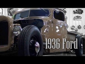 Custom 1936 Ford Hot Rod Pickup V8