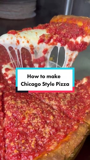 Delicious Chicago Deep Dish Pizza: Recipe and Making Process