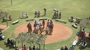 1.7K views · 38 reactions | Throughout the summer, The Chickasaw Nation offers stomp dance classes at Its Community Centers in Ada, Ardmore, and Tishomingo. "We've already lost so much of our culture, and this is something that we can't lose," Brewer explained. | KTEN | Facebook