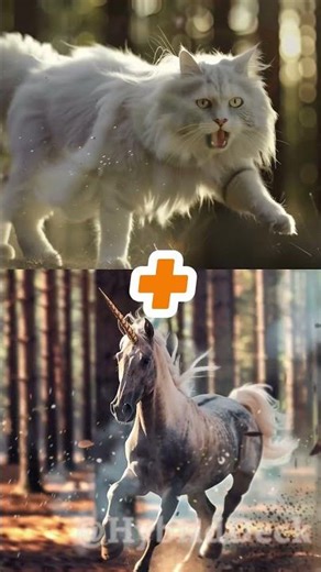 Unicorn + Cat — Epic Hybrid Animal Fusion | Hybrid Deck Series