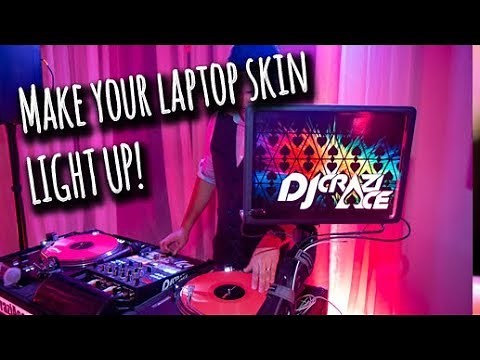 REVIEW | Make Your laptop skin light up! | LumaMedia skin!