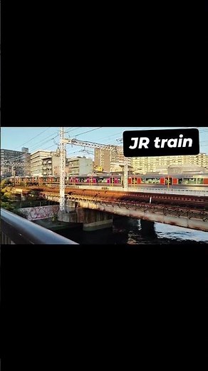 JR Osaka loop line train #trains #traintracks #japanesetrain #japanrailway #jr