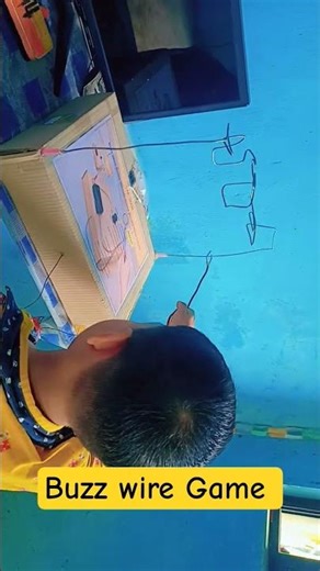 Buzz Wire Game (Buzzer-Based Steady Hand Game) #smtech #funny