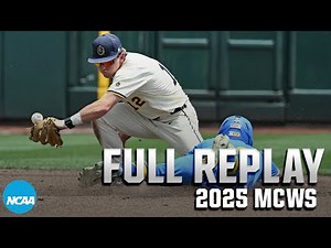 UCLA vs. Murray State: 2025 Men's College World Series | FULL REPLAY