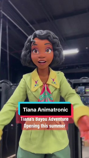 First Look at NEW Tiana Animatronic for Tiana’s Bayou Adventure at WDW and Disneyland