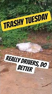 Trashy Tuesday Why Truckers Keep Losing Parking... This Is Why! #trucking #truckdriver #polution