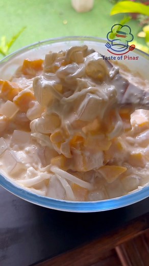 8.4M views · 89K reactions | Creamy Mango Buko Salad!省襤#fypシ゚ #fbreelsvideo #highlights | Taste Of Pinas | Facebook