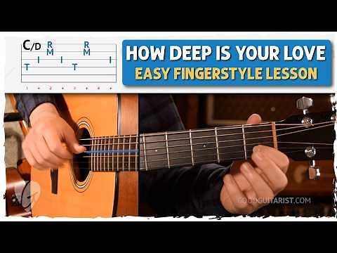 How Deep Is Your Love | Fingerstyle Guitar Lesson (Bee Gees)