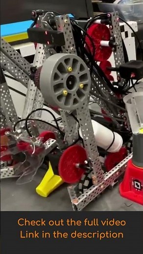 Picking up Pins Off the Ground #override #robot #robotics #vrc #vexrobotics #vexrobot #recf #vex