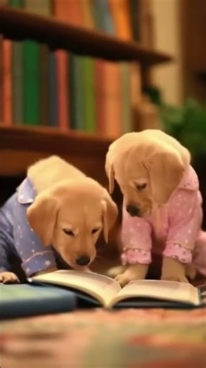 Puppy Learns How to Read 📚🐶