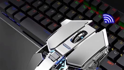 数码科技 狼蛛sc300无线鼠标机械电竞游戏家用充电脑台式办公笔记本静音RGB电竞游戏鼠标推荐 科技改变生活 客制化键盘 玩转数码