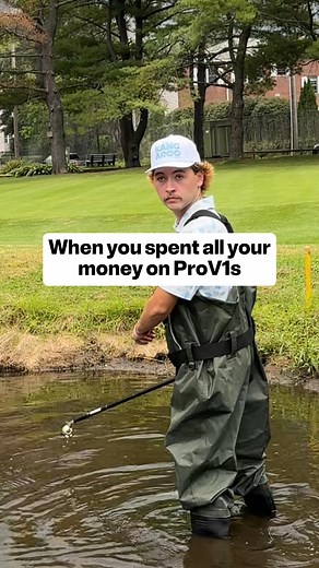 Business is booming at the water hazard #golf #golfstagram #golflife #golfaddict #viralgolf #bostongolf | Kangaroo Golf