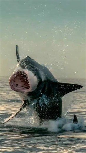 DANGEROUS SHARK JUMP! 😱 Great White Leaps onto Fishing Boat (Graphic Footage) Description: WARNING: GRAPHIC AND INTENSE FOOTAGE! Watch as a massive Great White Shark launches itself completely out of the water and onto a fishing boat in this shocking viral video. The crew scrambles for safety as the predator thrashes on deck just inches from them! This real-life nightmare shows the true power and aggression of nature's ultimate ocean predator. Would you survive this encounter? Watch until the e