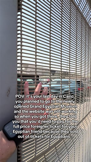 for people who actually managed to make it inside… is it actually worth the hype??? #cairo #grandegyptianmuseum #travel #holiday #fyp