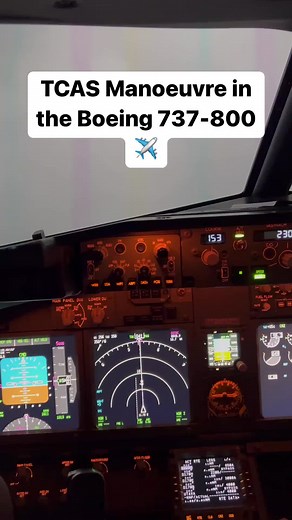 Very interesting video about TCAS on the 737. Credit to @airlinepilotperformance on instagram #aviation #avgeek #boeing737 #boeing