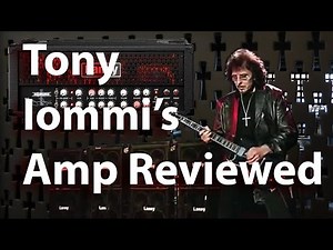 Tony Iommi's Laney Amplifier Amp | A Closeup Inside and Out Review With Playing Loud | Tony Mckenzie